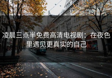 凌晨三点半免费高清电视剧：在夜色里遇见更真实的自己